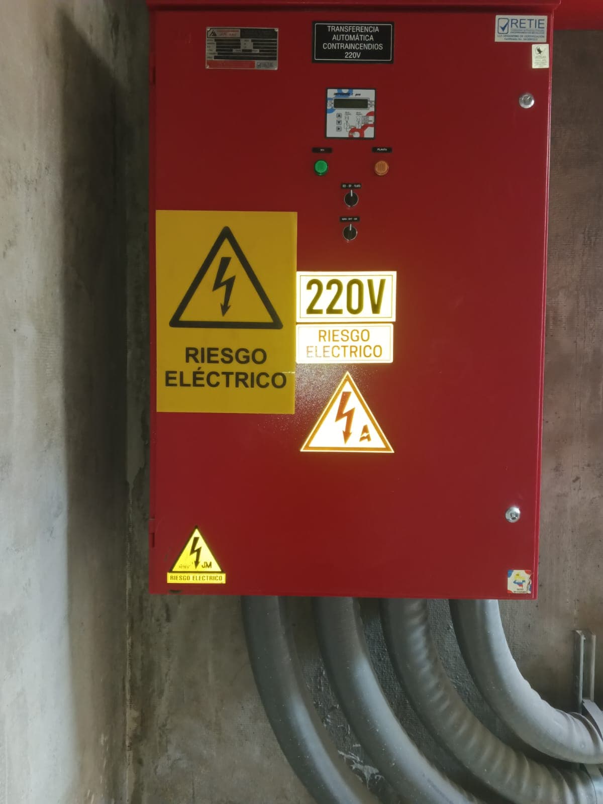 Cuadros De Transferencia Red Contra Incendios